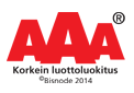 Korkein luottoluokitus -logo